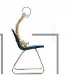 School chair angles and posture